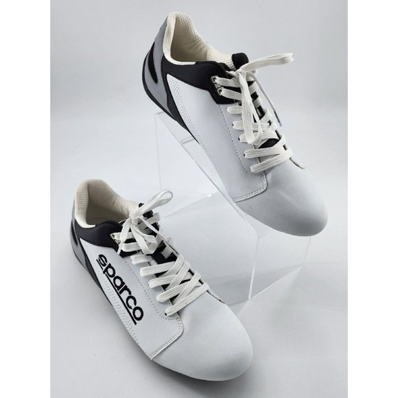 Sparco SL-17 Men's Sports Trainers Driving Shoes White/Gray/Black Eur 46 US 11.5 - Picture 1 of 12